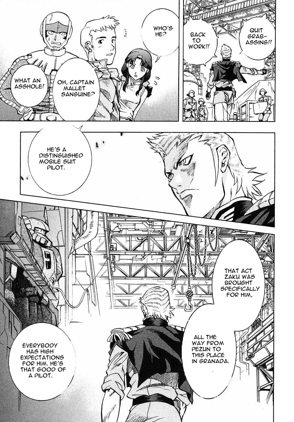 Kidou Senshi Gundam Gaiden - Sora, Senku no Hate ni... Chapter 2.2 page 17 - Chapter 2 v2 : OPERATION 2 - Cooperation