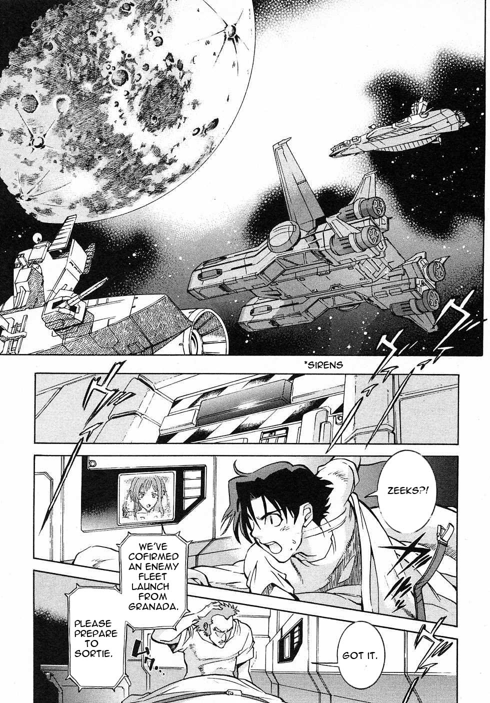 Kidou Senshi Gundam Gaiden - Sora, Senku no Hate ni... Chapter 2.2 page 19 - Chapter 2 v2 : OPERATION 2 - Cooperation