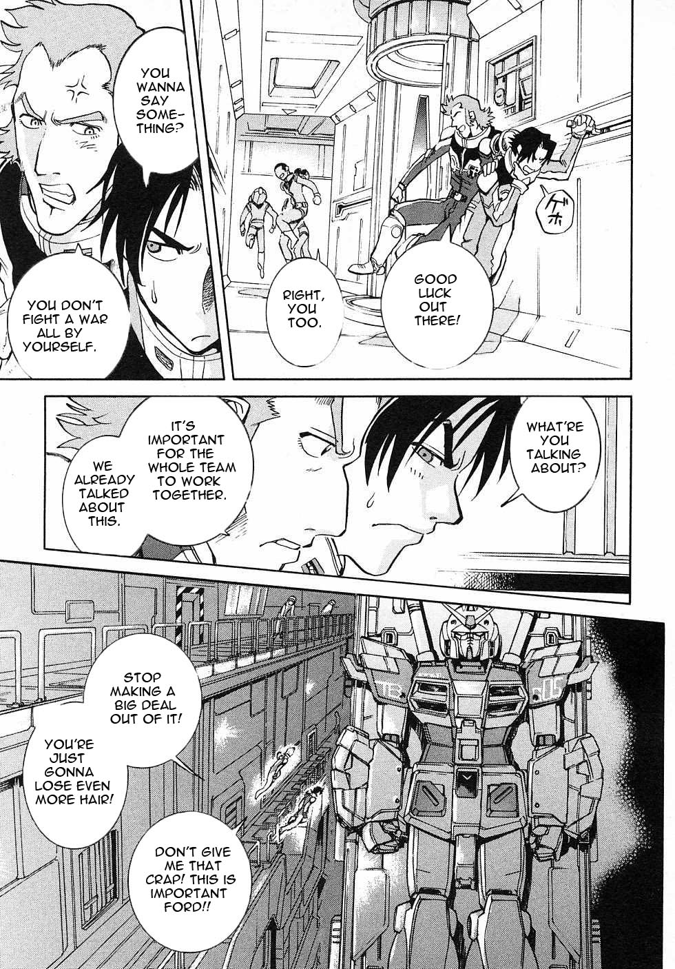 Kidou Senshi Gundam Gaiden - Sora, Senku no Hate ni... Chapter 2.2 page 21 - Chapter 2 v2 : OPERATION 2 - Cooperation