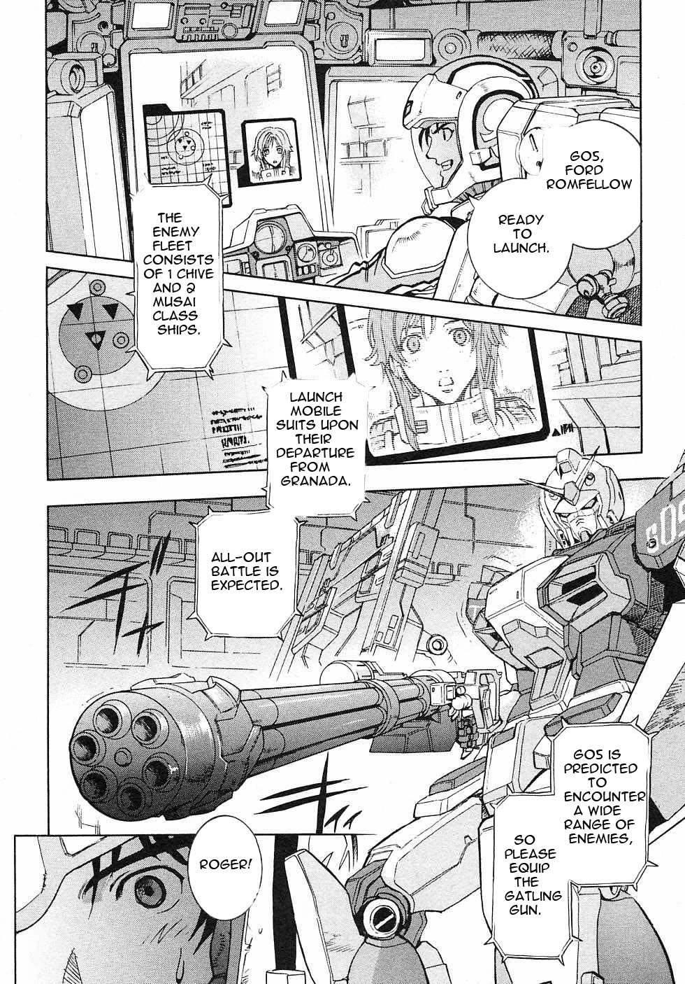 Kidou Senshi Gundam Gaiden - Sora, Senku no Hate ni... Chapter 2.2 page 22 - Chapter 2 v2 : OPERATION 2 - Cooperation