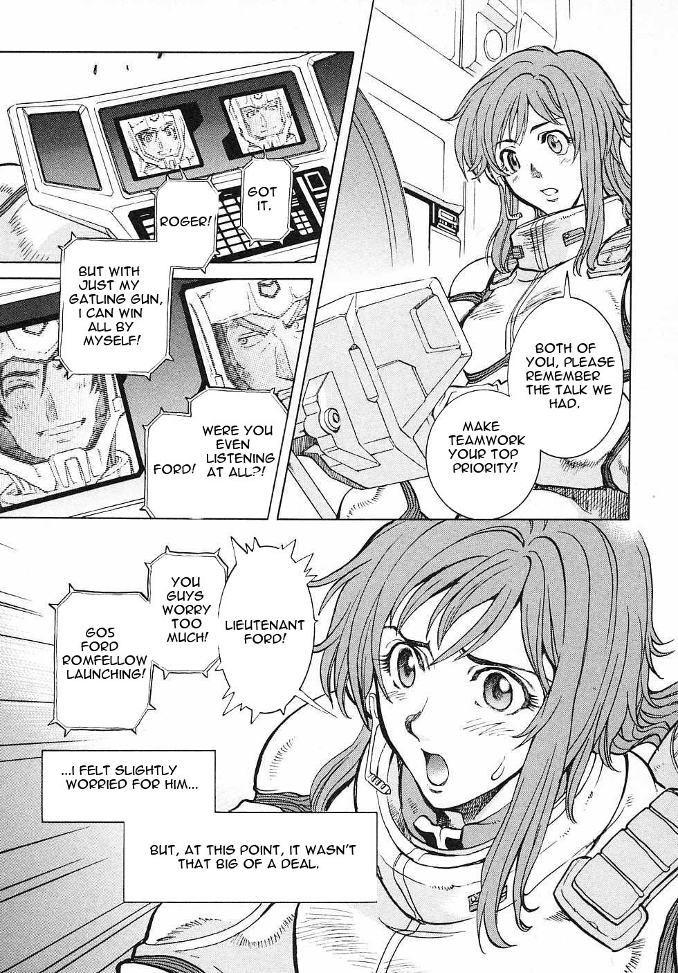 Kidou Senshi Gundam Gaiden - Sora, Senku no Hate ni... Chapter 2.2 page 23 - Chapter 2 v2 : OPERATION 2 - Cooperation