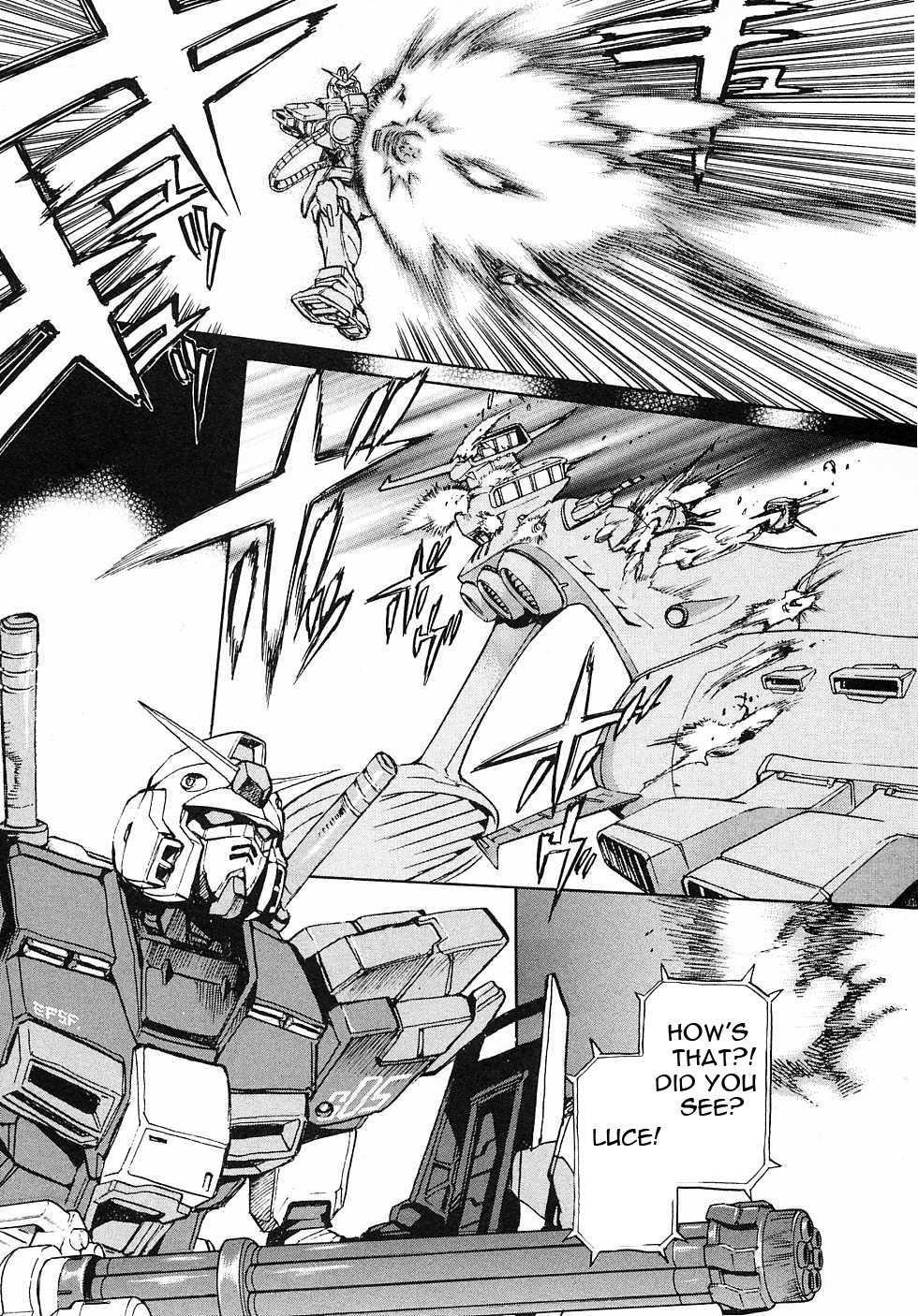 Kidou Senshi Gundam Gaiden - Sora, Senku no Hate ni... Chapter 2.2 page 33 - Chapter 2 v2 : OPERATION 2 - Cooperation