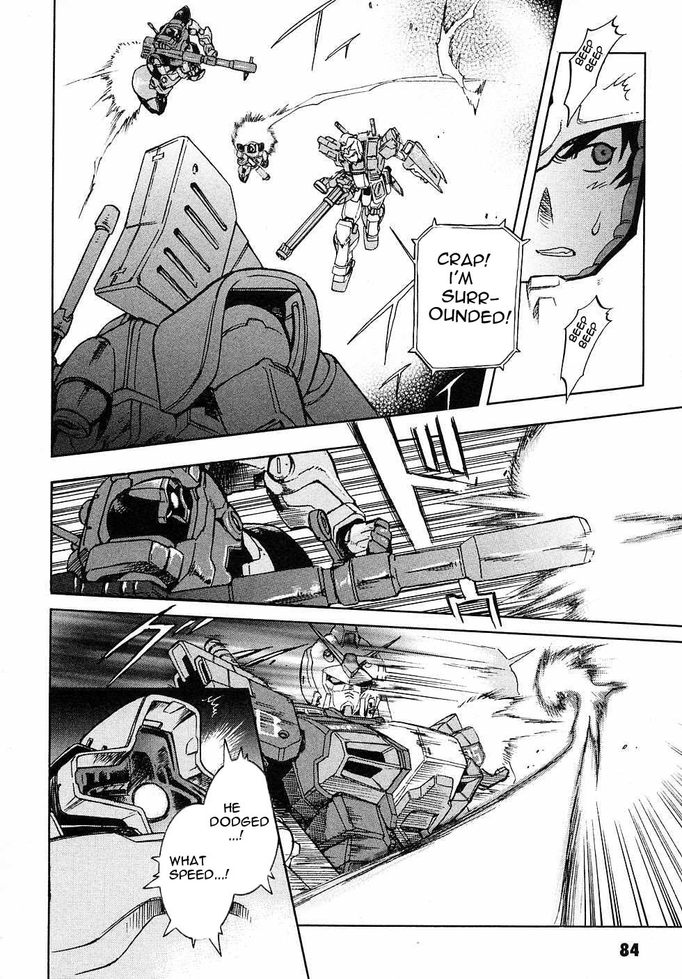 Kidou Senshi Gundam Gaiden - Sora, Senku no Hate ni... Chapter 2.2 page 36 - Chapter 2 v2 : OPERATION 2 - Cooperation