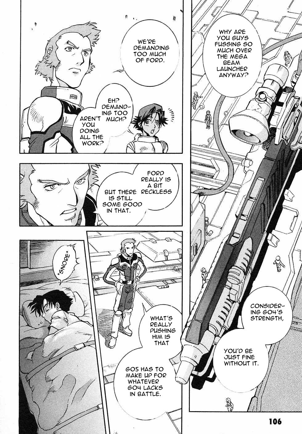 Kidou Senshi Gundam Gaiden - Sora, Senku no Hate ni... Chapter 3.2 page 10 - Chapter 3 v2 : OPERATION 3 - Flash