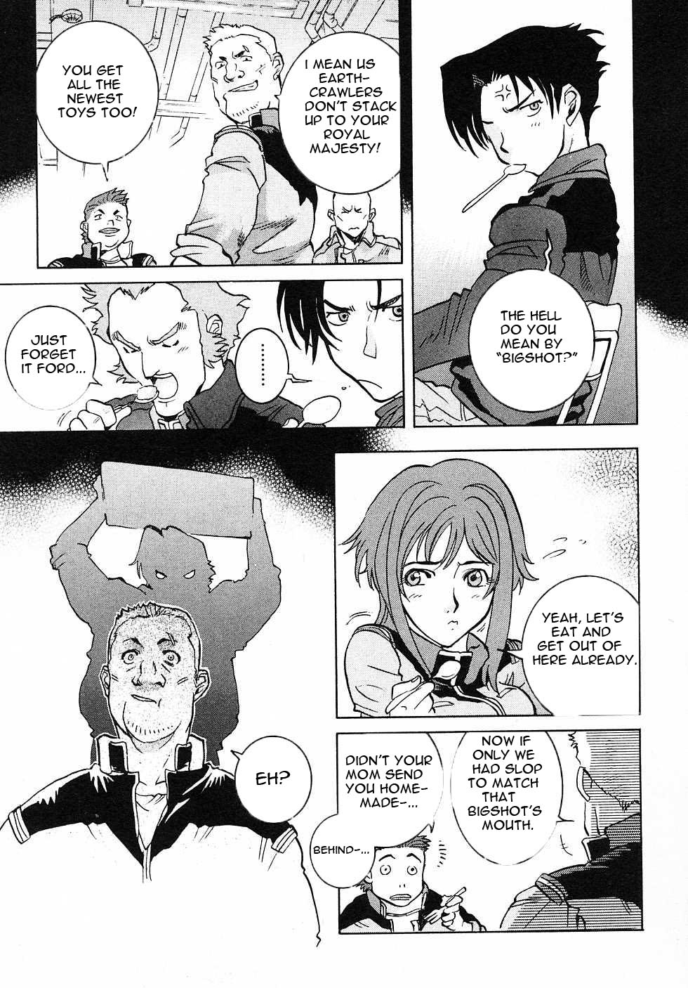 Kidou Senshi Gundam Gaiden - Sora, Senku no Hate ni... Chapter 3.2 page 13 - Chapter 3 v2 : OPERATION 3 - Flash