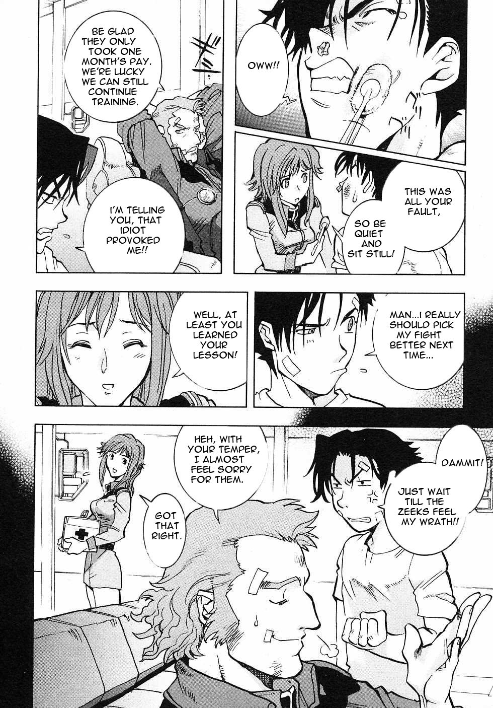 Kidou Senshi Gundam Gaiden - Sora, Senku no Hate ni... Chapter 3.2 page 16 - Chapter 3 v2 : OPERATION 3 - Flash