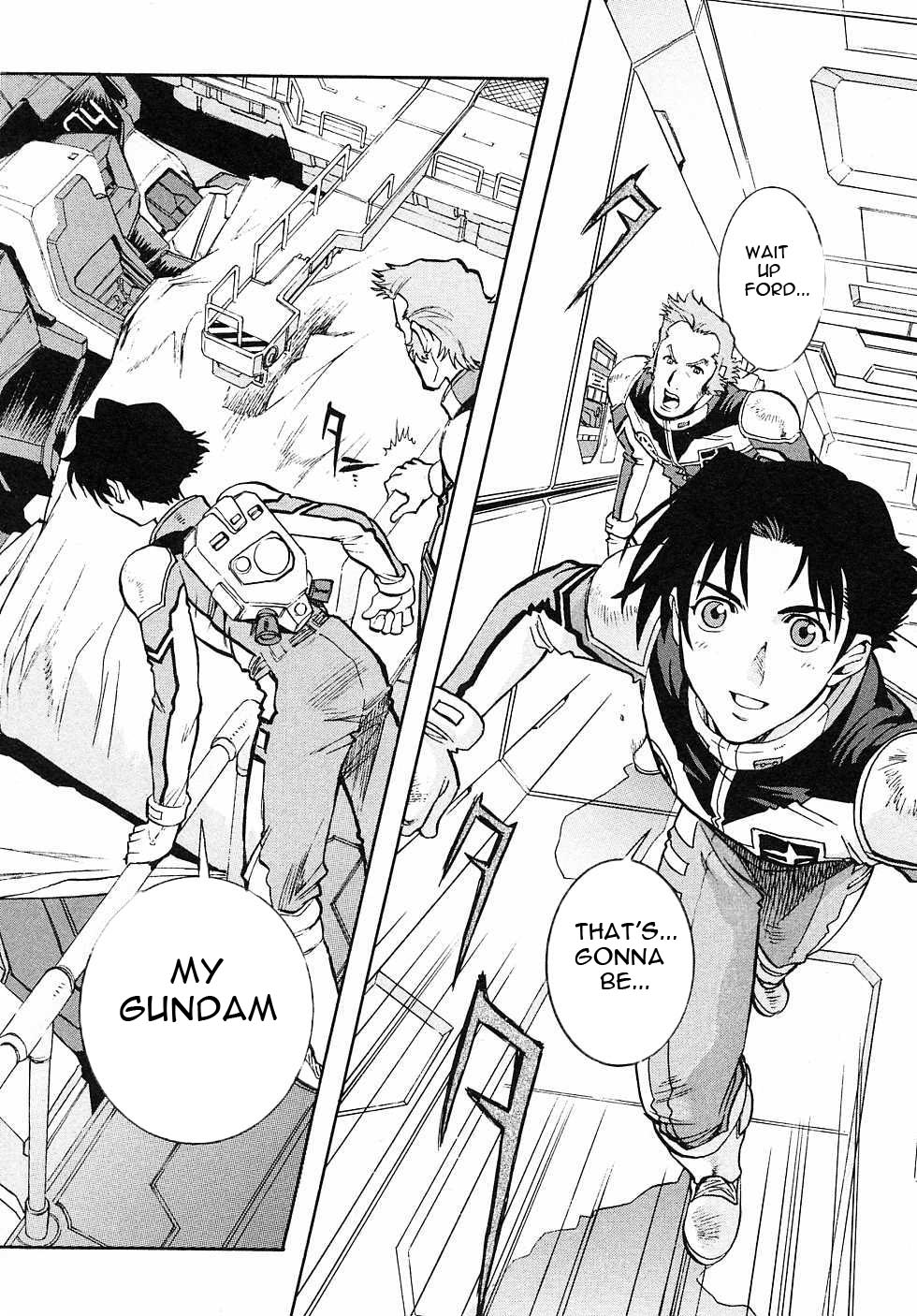 Kidou Senshi Gundam Gaiden - Sora, Senku no Hate ni... Chapter 3.2 page 18 - Chapter 3 v2 : OPERATION 3 - Flash