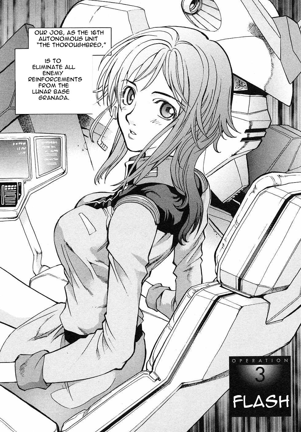 Kidou Senshi Gundam Gaiden - Sora, Senku no Hate ni... Chapter 3.2 page 2 - Chapter 3 v2 : OPERATION 3 - Flash