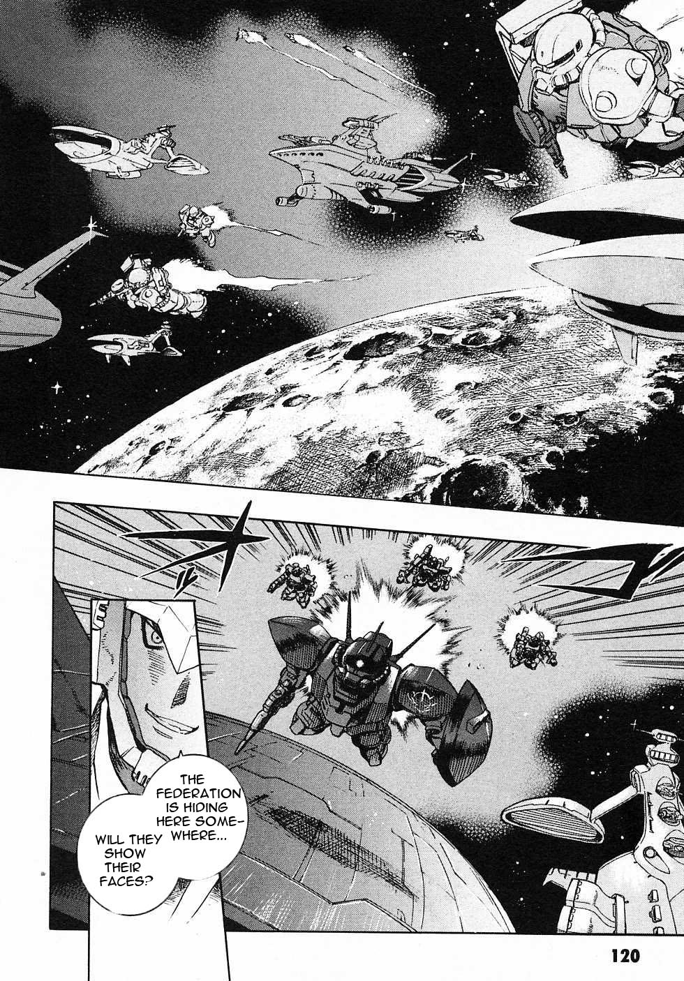 Kidou Senshi Gundam Gaiden - Sora, Senku no Hate ni... Chapter 3.2 page 24 - Chapter 3 v2 : OPERATION 3 - Flash