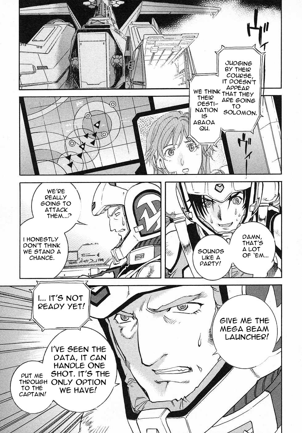 Kidou Senshi Gundam Gaiden - Sora, Senku no Hate ni... Chapter 3.2 page 27 - Chapter 3 v2 : OPERATION 3 - Flash