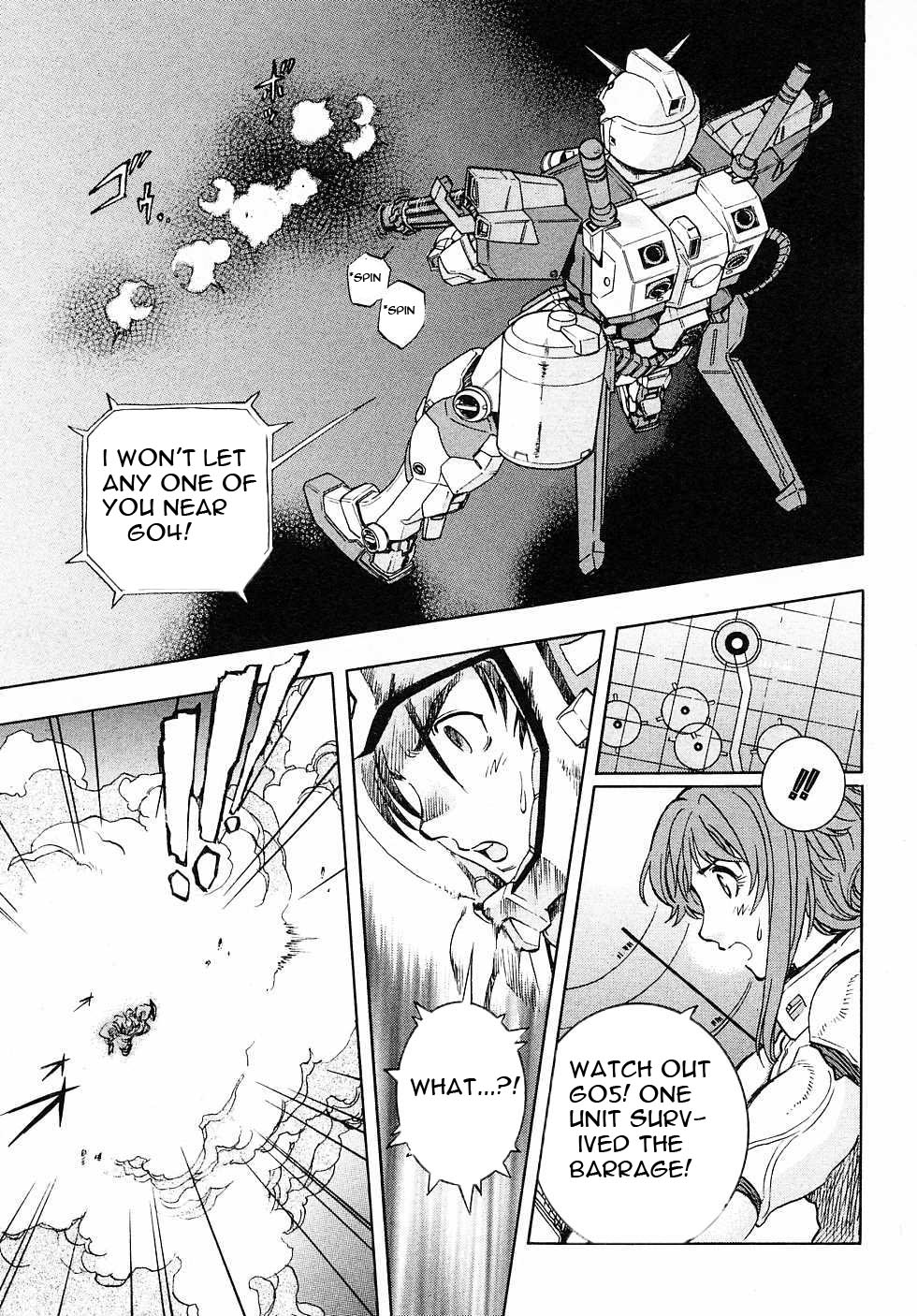 Kidou Senshi Gundam Gaiden - Sora, Senku no Hate ni... Chapter 3.2 page 33 - Chapter 3 v2 : OPERATION 3 - Flash