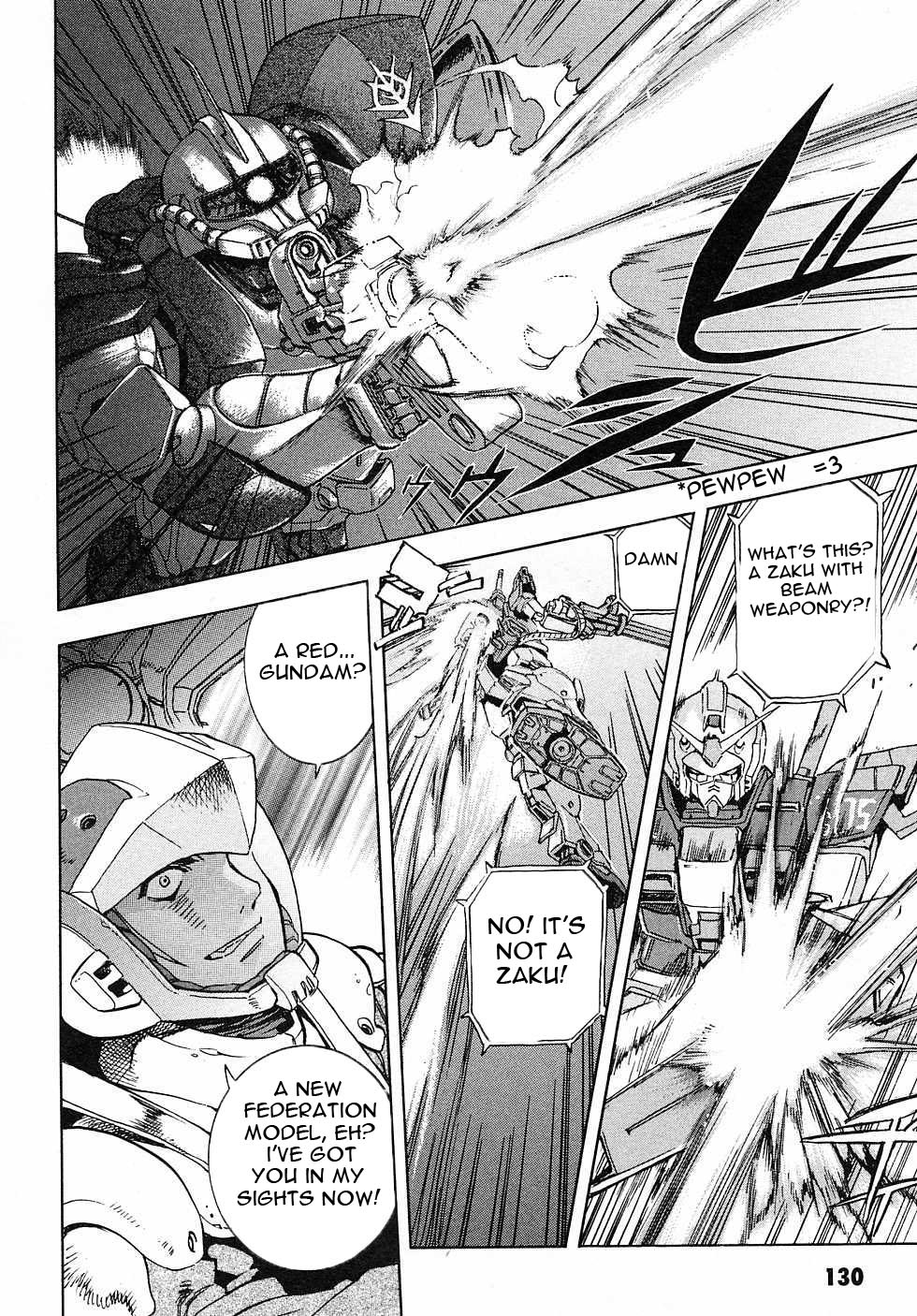 Kidou Senshi Gundam Gaiden - Sora, Senku no Hate ni... Chapter 3.2 page 34 - Chapter 3 v2 : OPERATION 3 - Flash