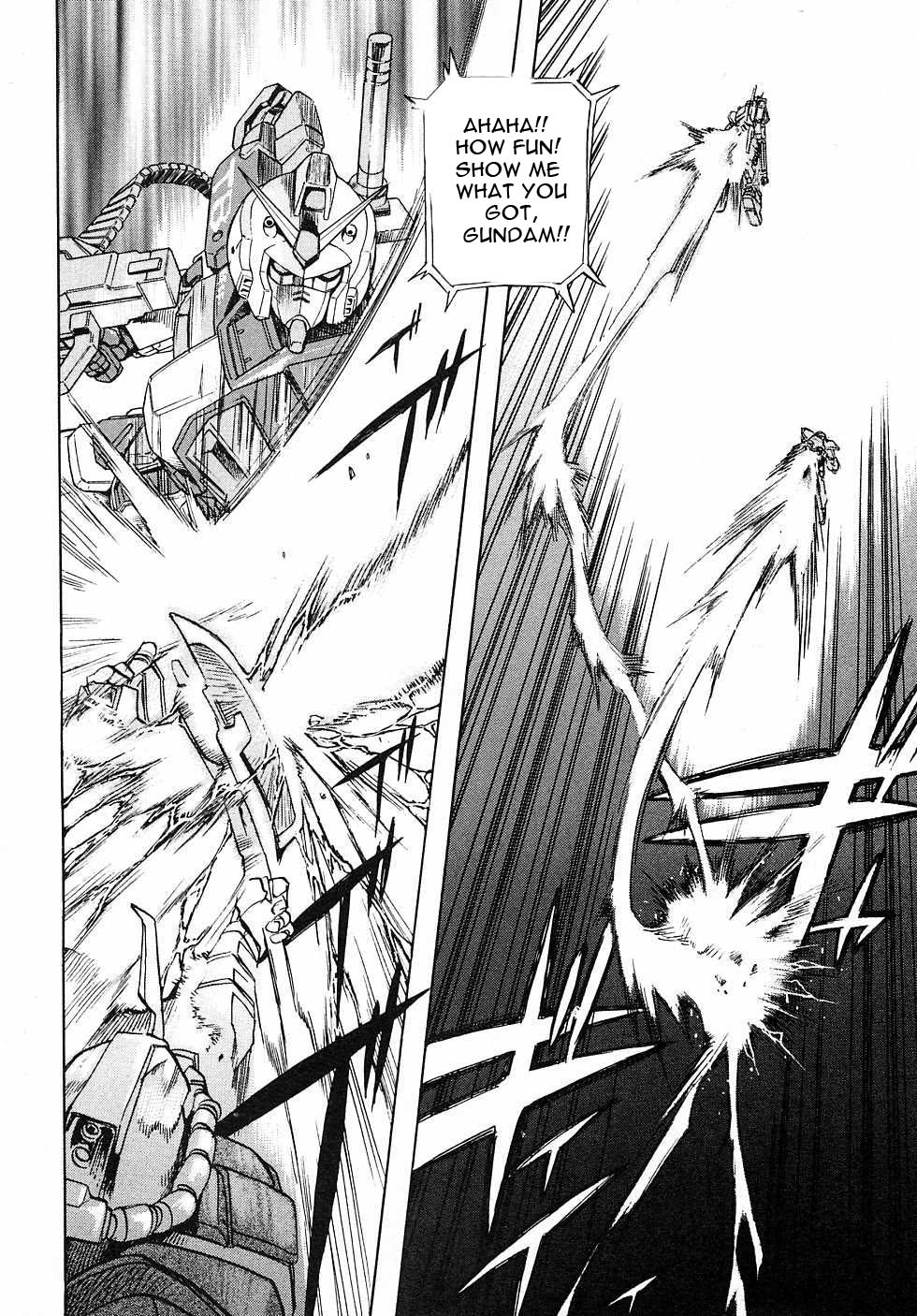 Kidou Senshi Gundam Gaiden - Sora, Senku no Hate ni... Chapter 3.2 page 36 - Chapter 3 v2 : OPERATION 3 - Flash