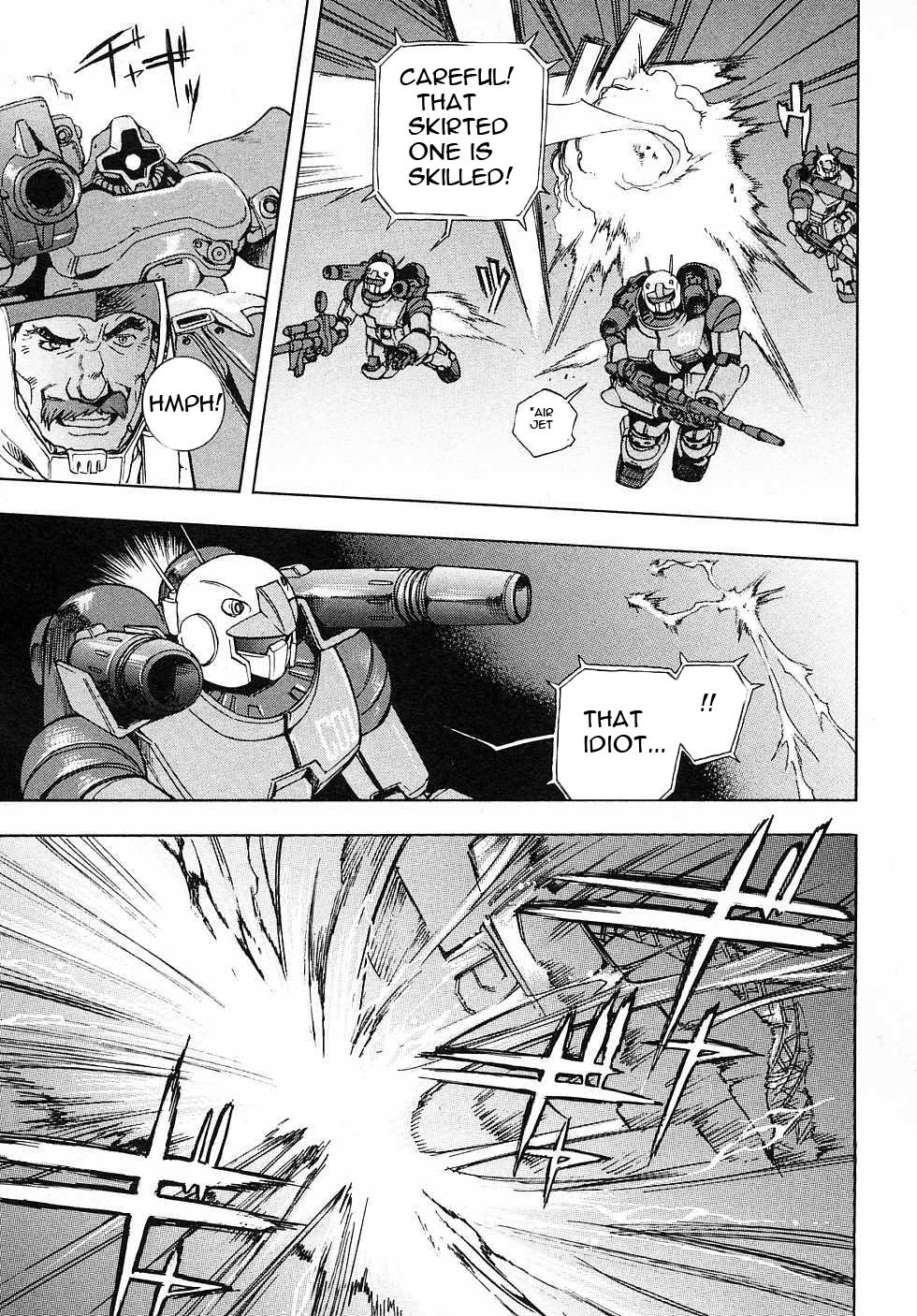 Kidou Senshi Gundam Gaiden - Sora, Senku no Hate ni... Chapter 3.2 page 37 - Chapter 3 v2 : OPERATION 3 - Flash