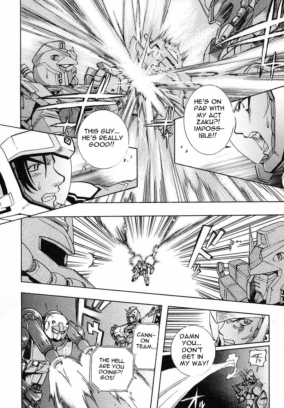 Kidou Senshi Gundam Gaiden - Sora, Senku no Hate ni... Chapter 3.2 page 38 - Chapter 3 v2 : OPERATION 3 - Flash