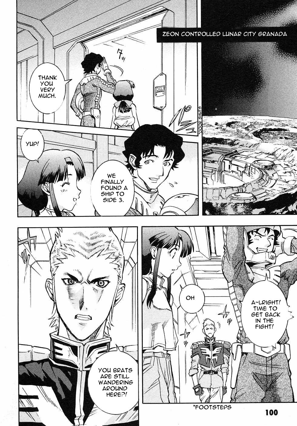 Kidou Senshi Gundam Gaiden - Sora, Senku no Hate ni... Chapter 3.2 page 4 - Chapter 3 v2 : OPERATION 3 - Flash