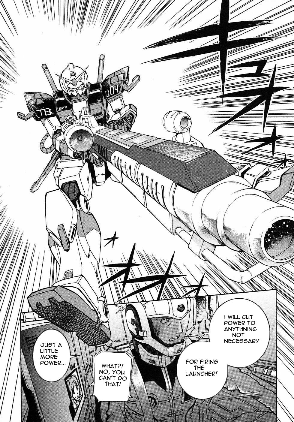 Kidou Senshi Gundam Gaiden - Sora, Senku no Hate ni... Chapter 3.2 page 40 - Chapter 3 v2 : OPERATION 3 - Flash