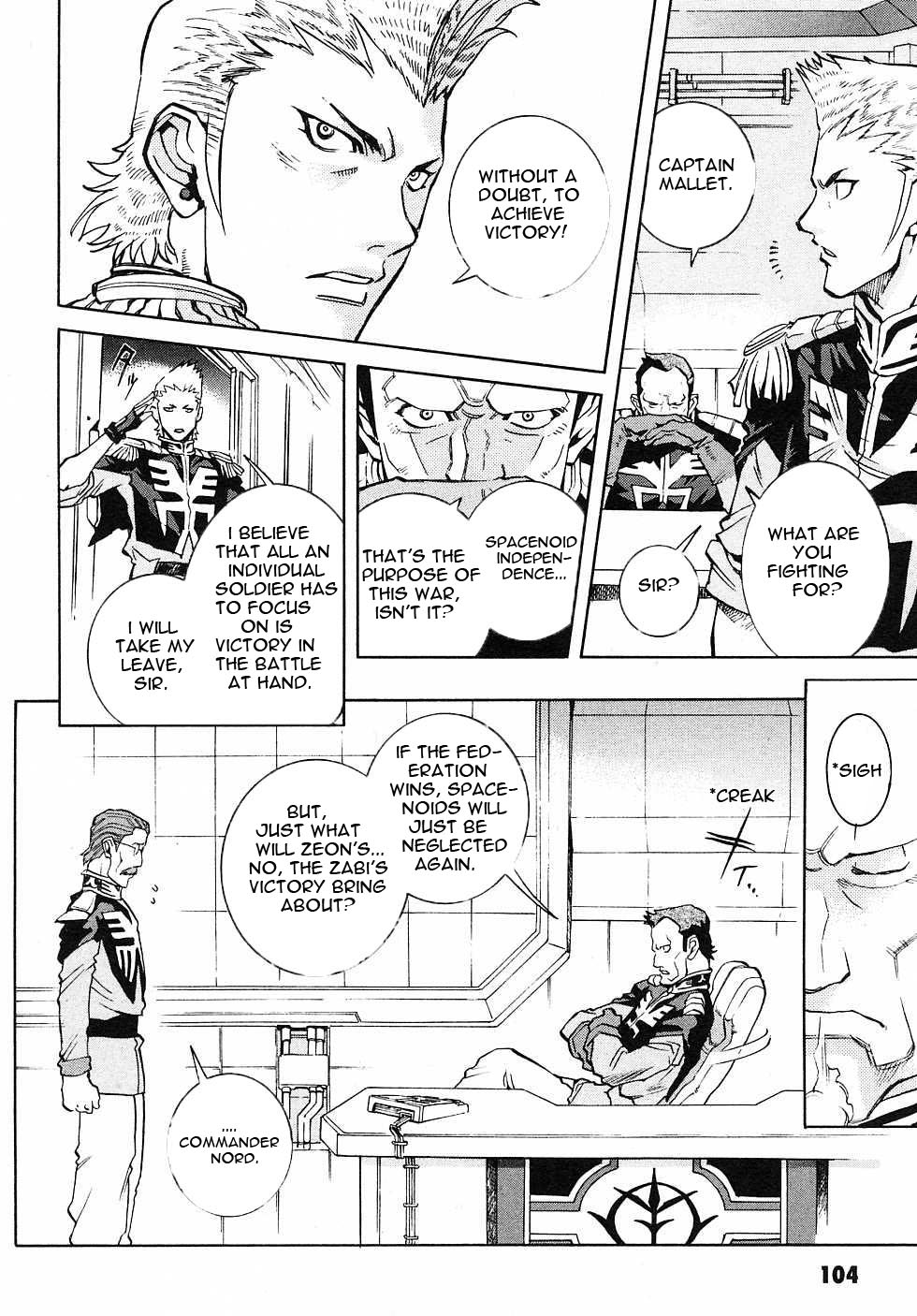 Kidou Senshi Gundam Gaiden - Sora, Senku no Hate ni... Chapter 3.2 page 8 - Chapter 3 v2 : OPERATION 3 - Flash