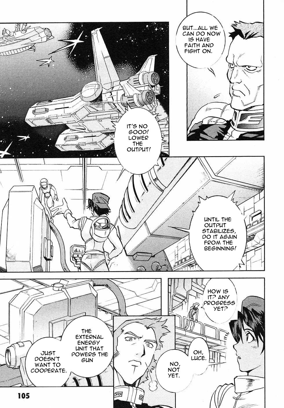 Kidou Senshi Gundam Gaiden - Sora, Senku no Hate ni... Chapter 3.2 page 9 - Chapter 3 v2 : OPERATION 3 - Flash