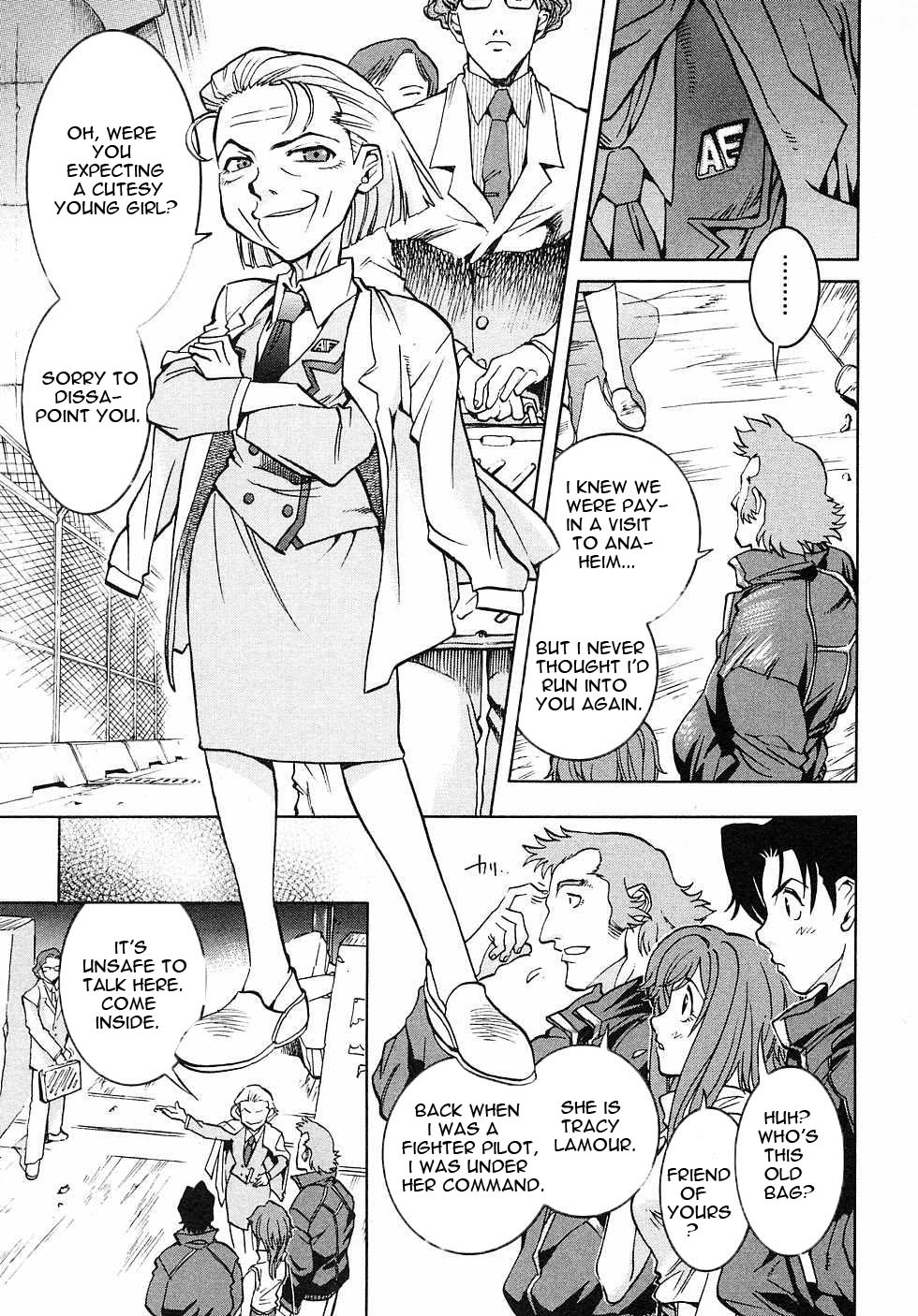 Kidou Senshi Gundam Gaiden - Sora, Senku no Hate ni... Chapter 4.2 page 11 - Chapter 4 v2 : OPERATION 4 - Lunar Surface
