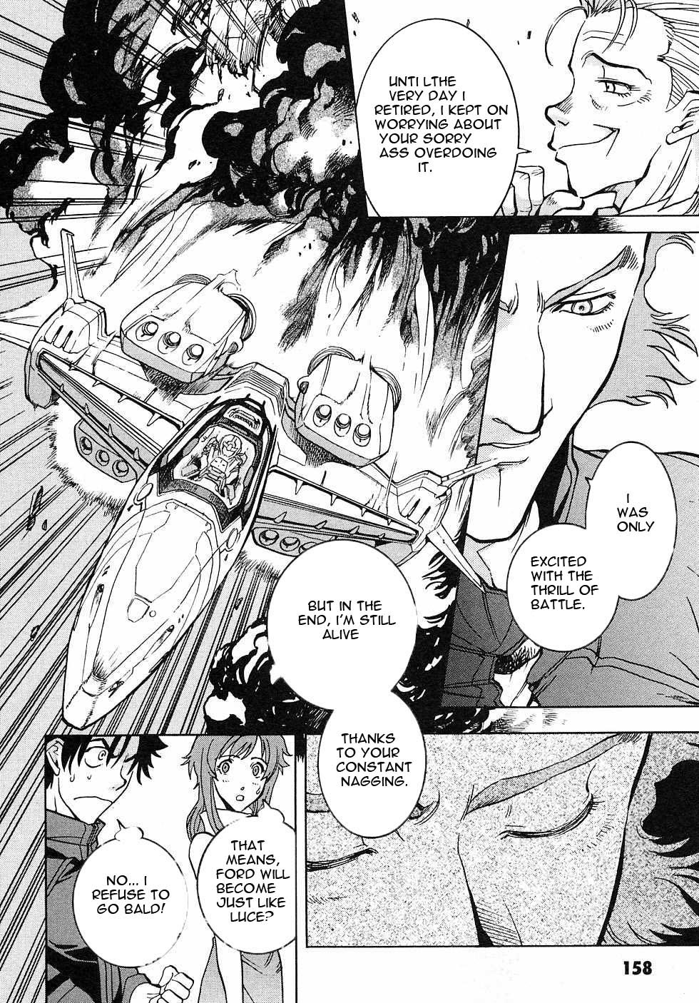 Kidou Senshi Gundam Gaiden - Sora, Senku no Hate ni... Chapter 4.2 page 14 - Chapter 4 v2 : OPERATION 4 - Lunar Surface
