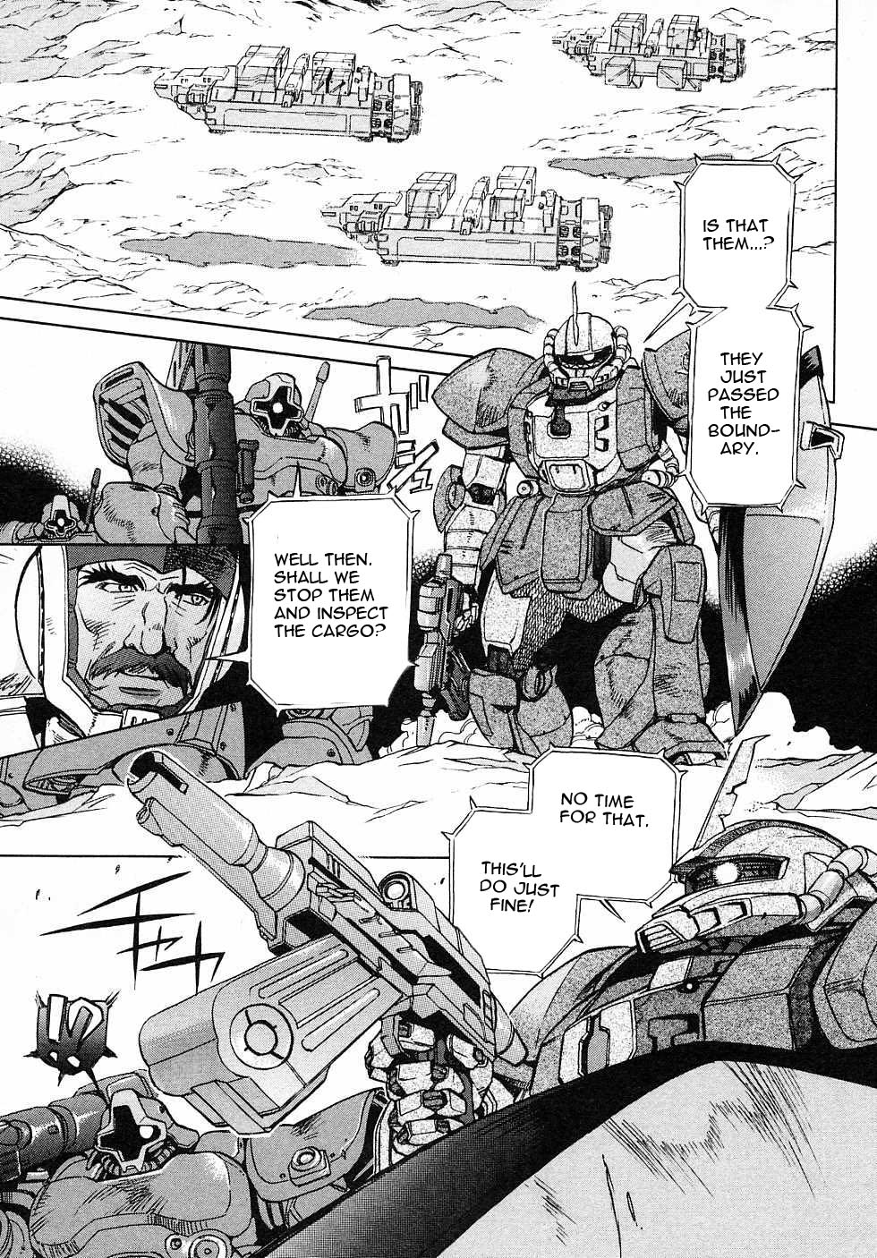 Kidou Senshi Gundam Gaiden - Sora, Senku no Hate ni... Chapter 4.2 page 19 - Chapter 4 v2 : OPERATION 4 - Lunar Surface