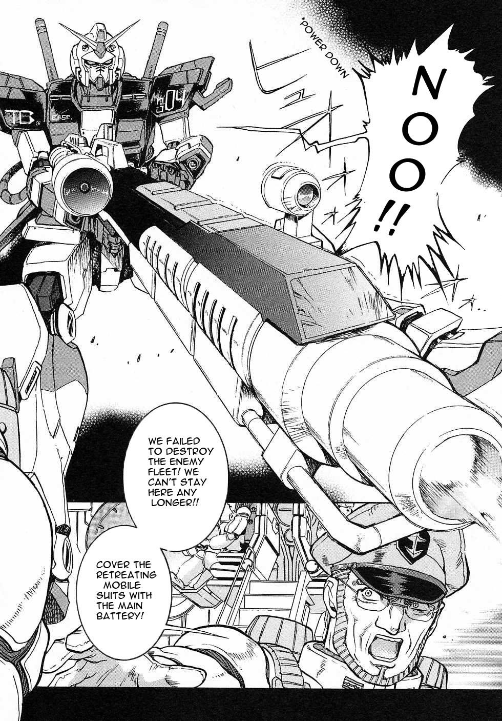 Kidou Senshi Gundam Gaiden - Sora, Senku no Hate ni... Chapter 4.2 page 2 - Chapter 4 v2 : OPERATION 4 - Lunar Surface