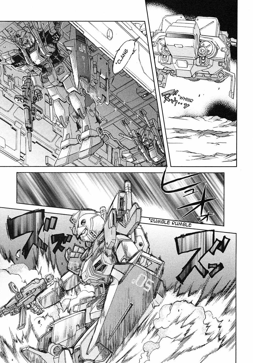Kidou Senshi Gundam Gaiden - Sora, Senku no Hate ni... Chapter 4.2 page 21 - Chapter 4 v2 : OPERATION 4 - Lunar Surface