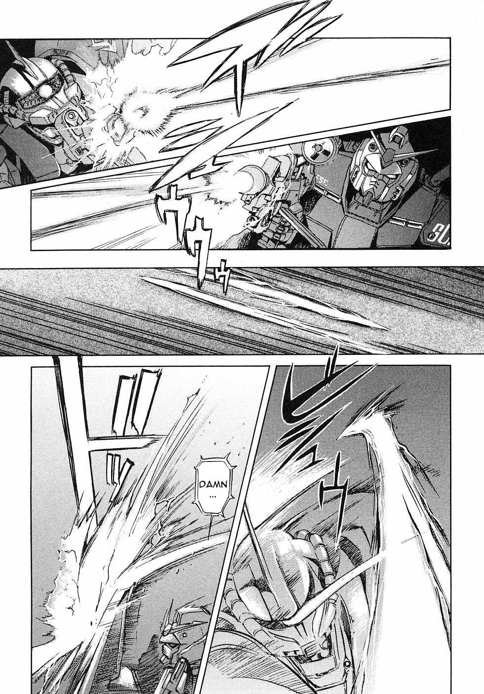 Kidou Senshi Gundam Gaiden - Sora, Senku no Hate ni... Chapter 4.2 page 25 - Chapter 4 v2 : OPERATION 4 - Lunar Surface