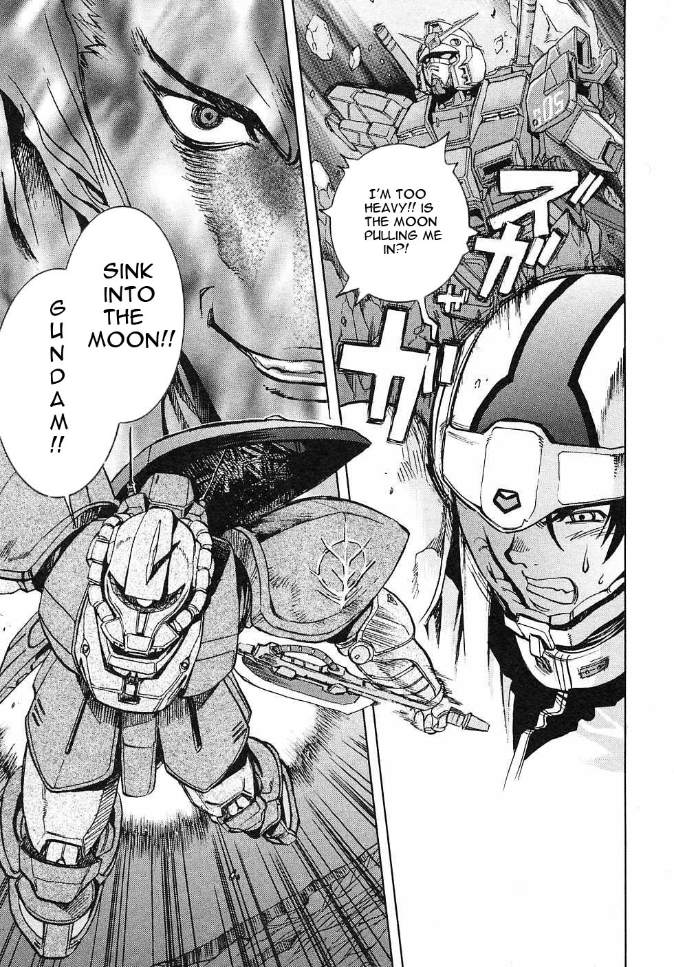 Kidou Senshi Gundam Gaiden - Sora, Senku no Hate ni... Chapter 4.2 page 27 - Chapter 4 v2 : OPERATION 4 - Lunar Surface