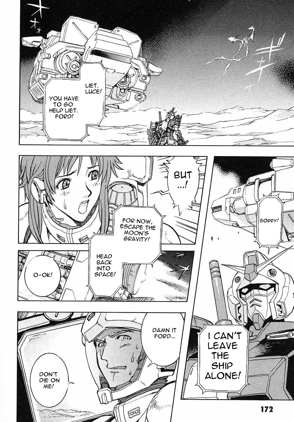 Kidou Senshi Gundam Gaiden - Sora, Senku no Hate ni... Chapter 4.2 page 28 - Chapter 4 v2 : OPERATION 4 - Lunar Surface