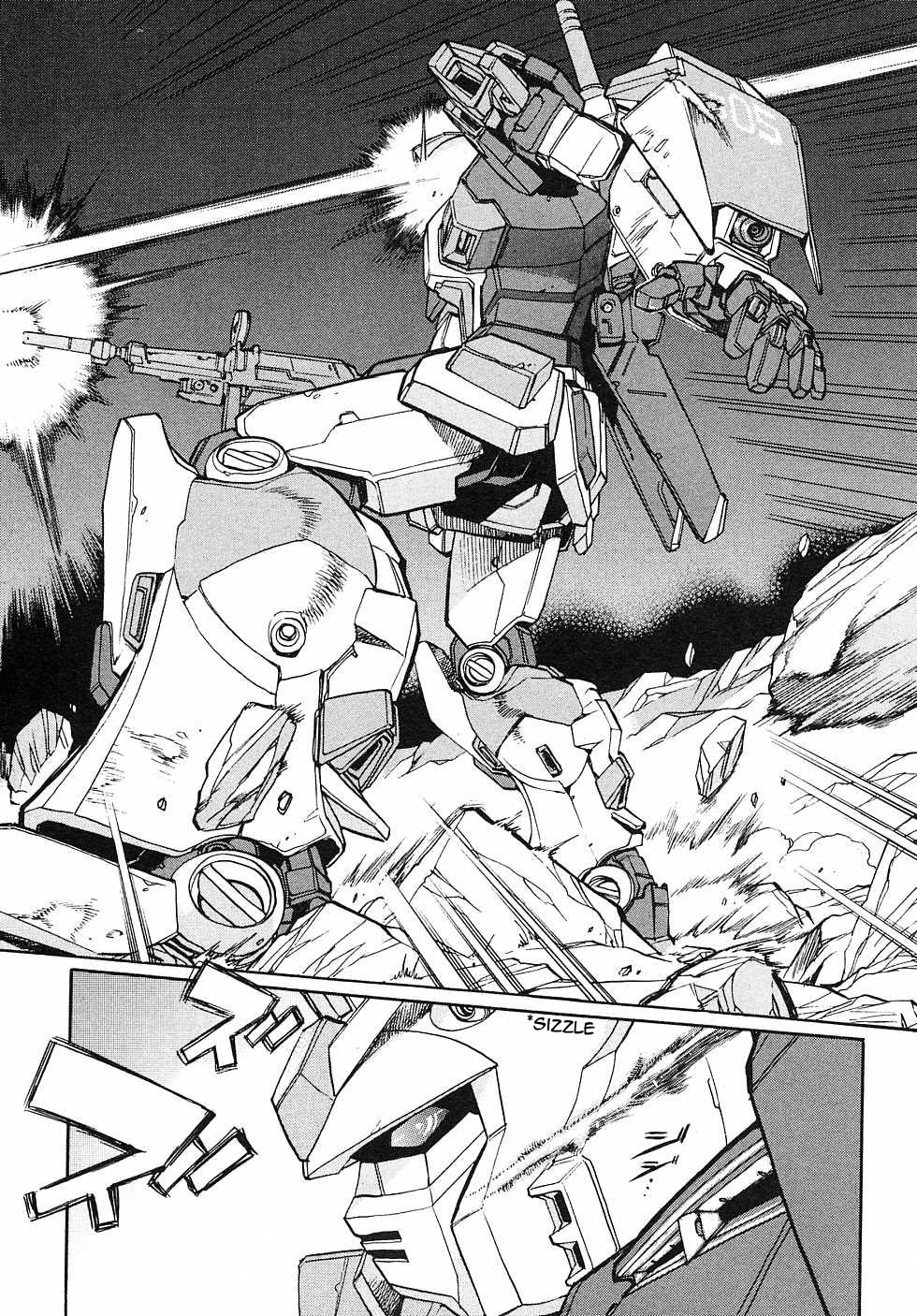 Kidou Senshi Gundam Gaiden - Sora, Senku no Hate ni... Chapter 4.2 page 32 - Chapter 4 v2 : OPERATION 4 - Lunar Surface
