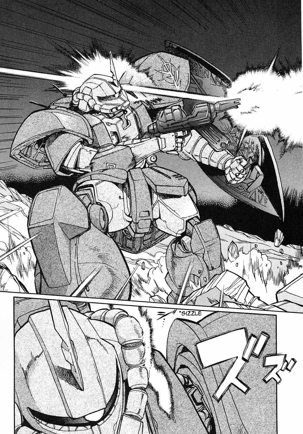 Kidou Senshi Gundam Gaiden - Sora, Senku no Hate ni... Chapter 4.2 page 33 - Chapter 4 v2 : OPERATION 4 - Lunar Surface