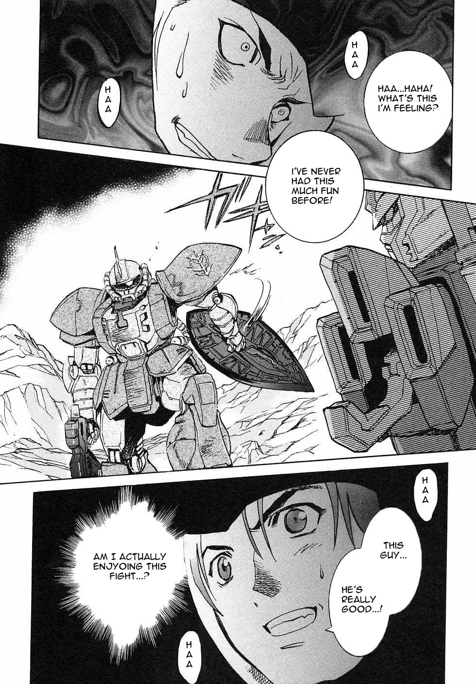Kidou Senshi Gundam Gaiden - Sora, Senku no Hate ni... Chapter 4.2 page 34 - Chapter 4 v2 : OPERATION 4 - Lunar Surface