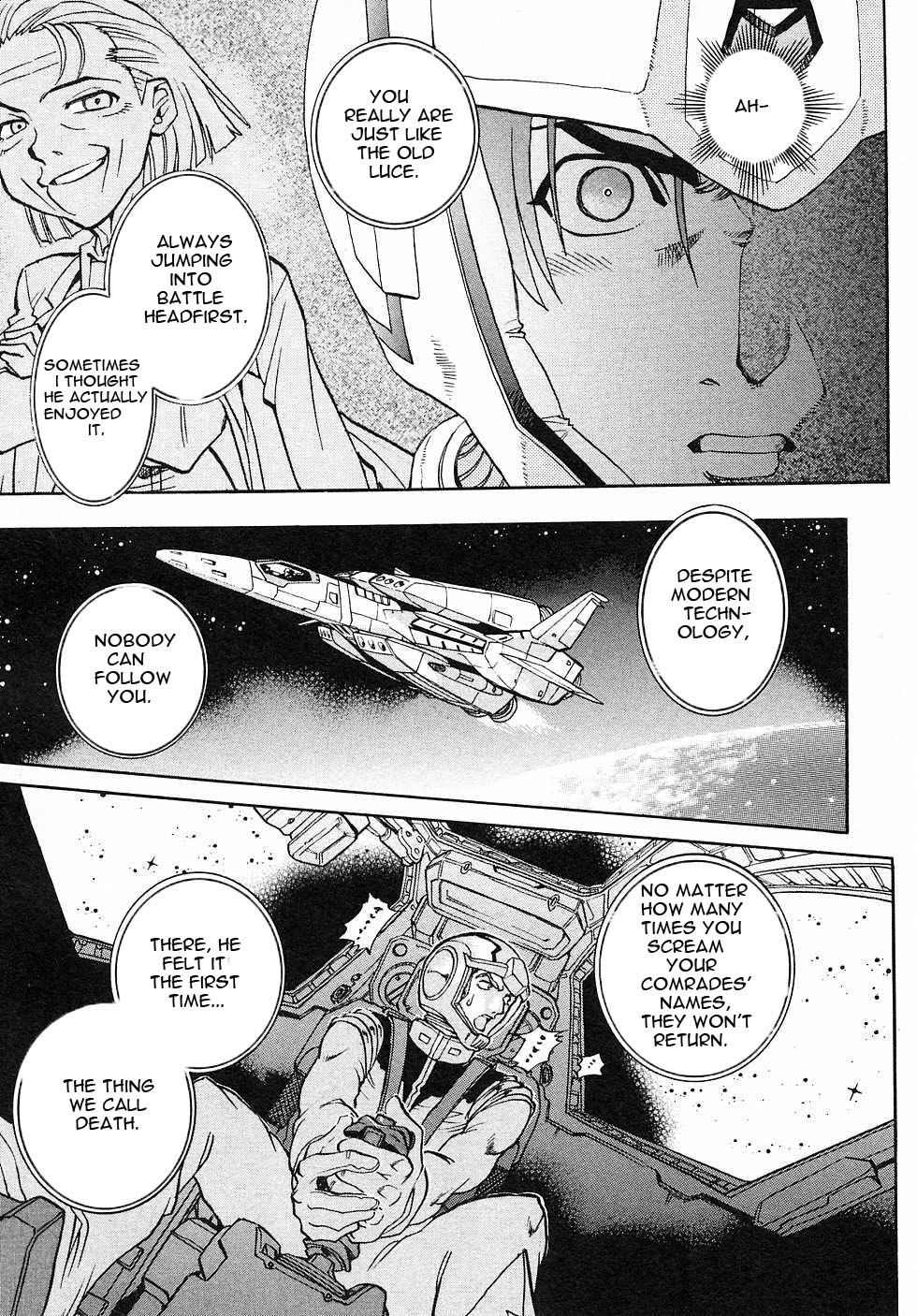 Kidou Senshi Gundam Gaiden - Sora, Senku no Hate ni... Chapter 4.2 page 35 - Chapter 4 v2 : OPERATION 4 - Lunar Surface