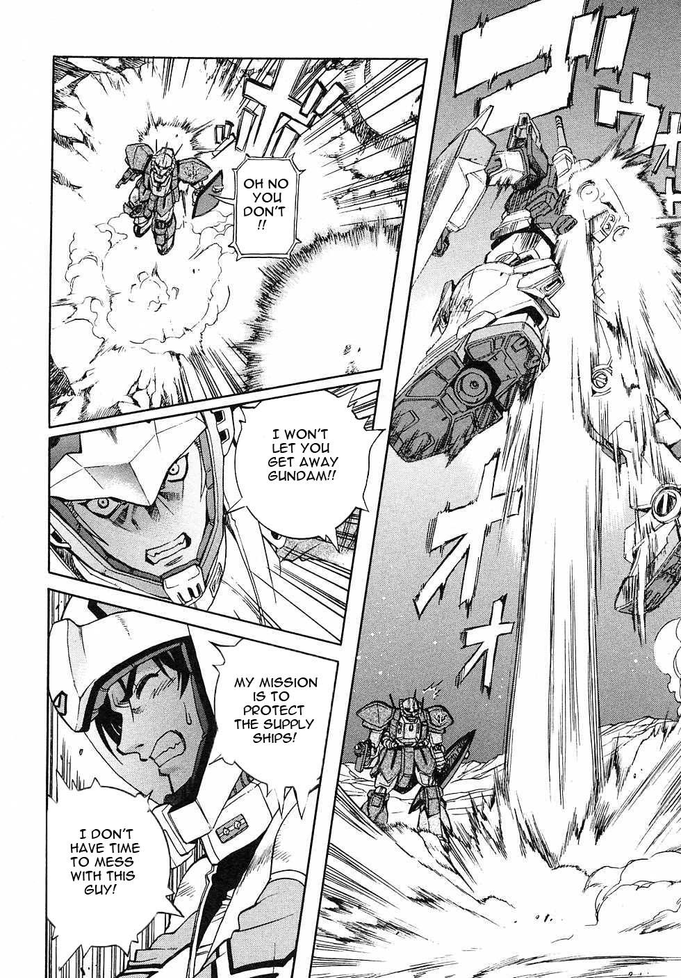 Kidou Senshi Gundam Gaiden - Sora, Senku no Hate ni... Chapter 4.2 page 38 - Chapter 4 v2 : OPERATION 4 - Lunar Surface