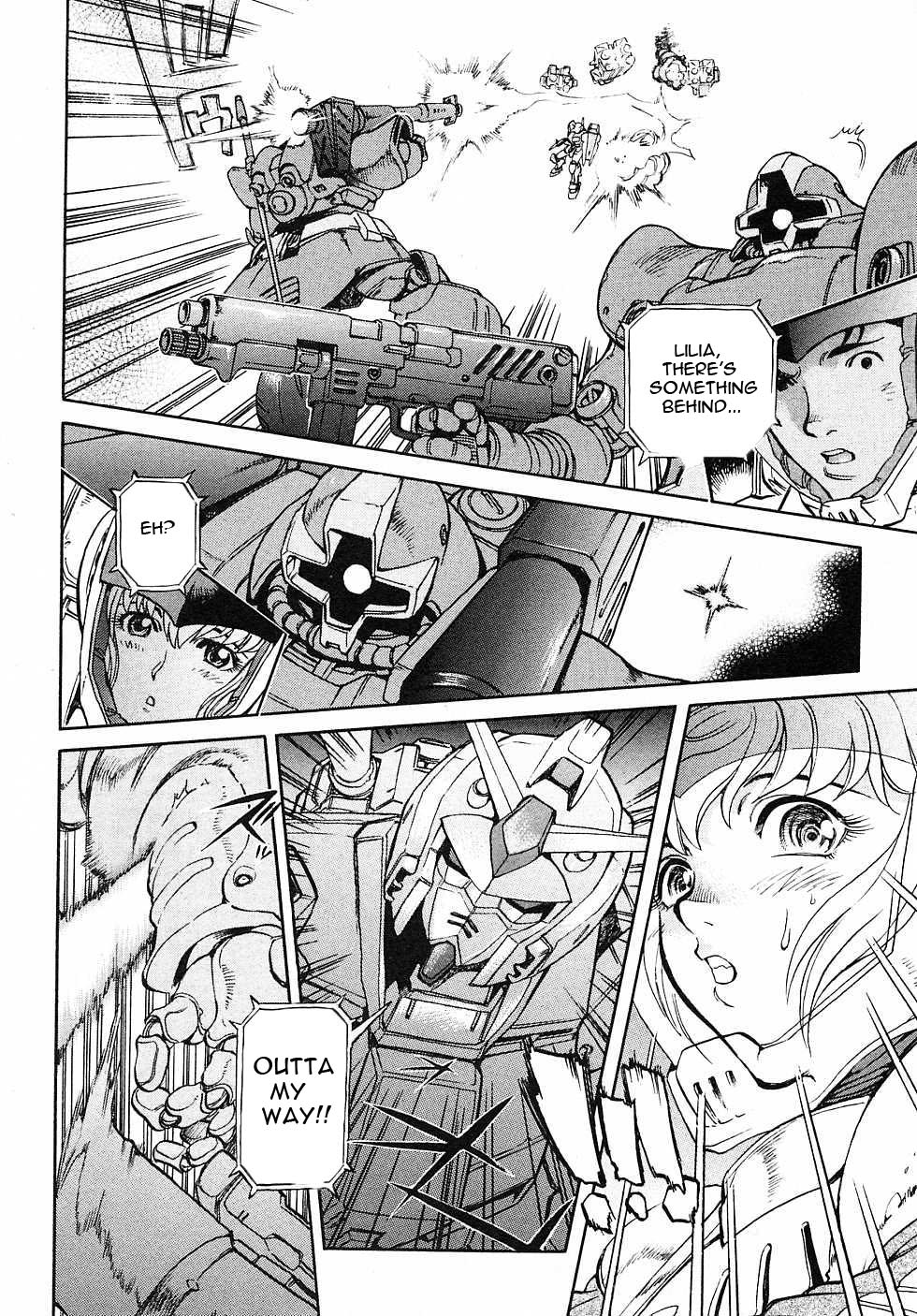 Kidou Senshi Gundam Gaiden - Sora, Senku no Hate ni... Chapter 4.2 page 40 - Chapter 4 v2 : OPERATION 4 - Lunar Surface