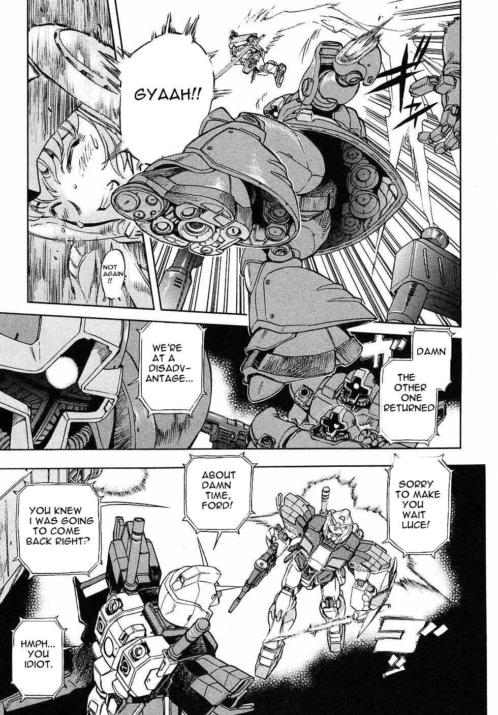 Kidou Senshi Gundam Gaiden - Sora, Senku no Hate ni... Chapter 4.2 page 41 - Chapter 4 v2 : OPERATION 4 - Lunar Surface