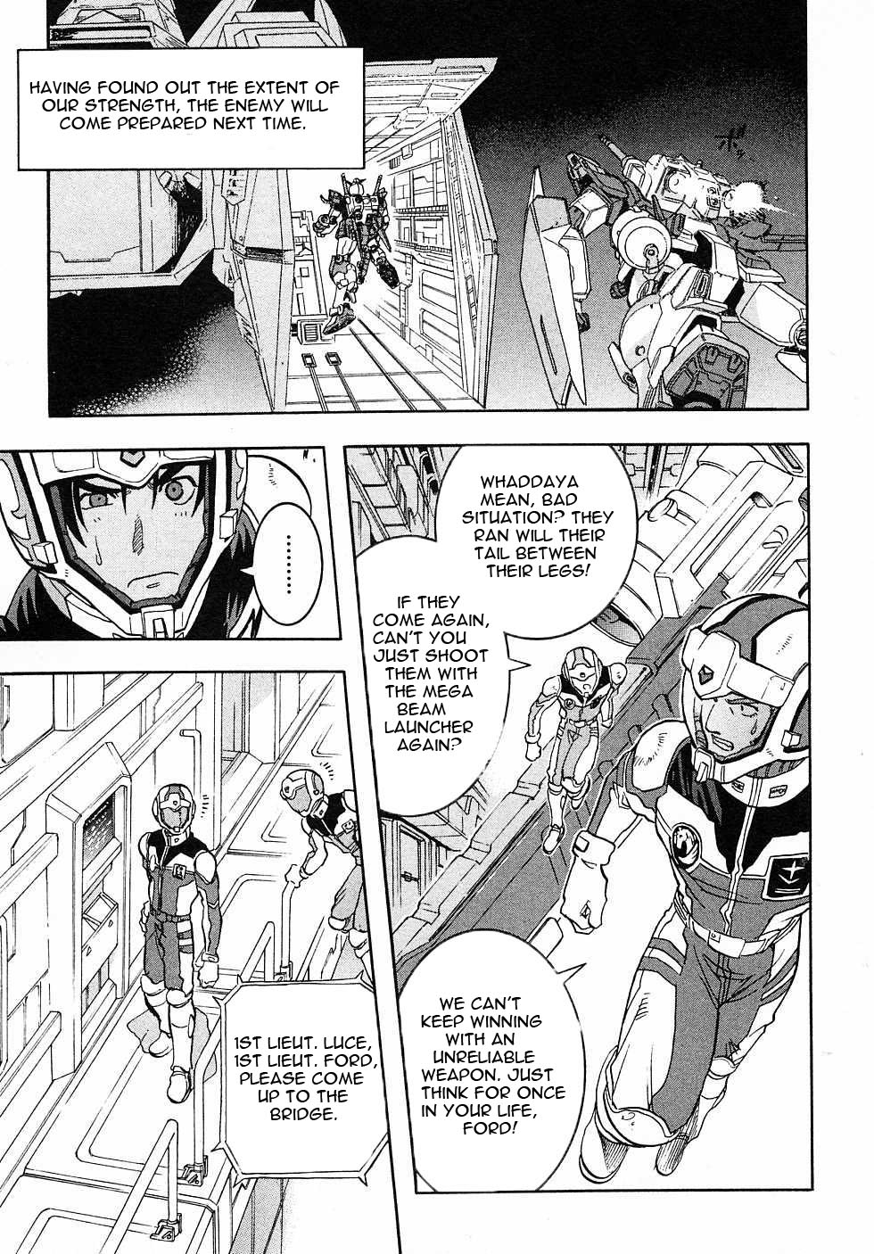 Kidou Senshi Gundam Gaiden - Sora, Senku no Hate ni... Chapter 4.2 page 5 - Chapter 4 v2 : OPERATION 4 - Lunar Surface