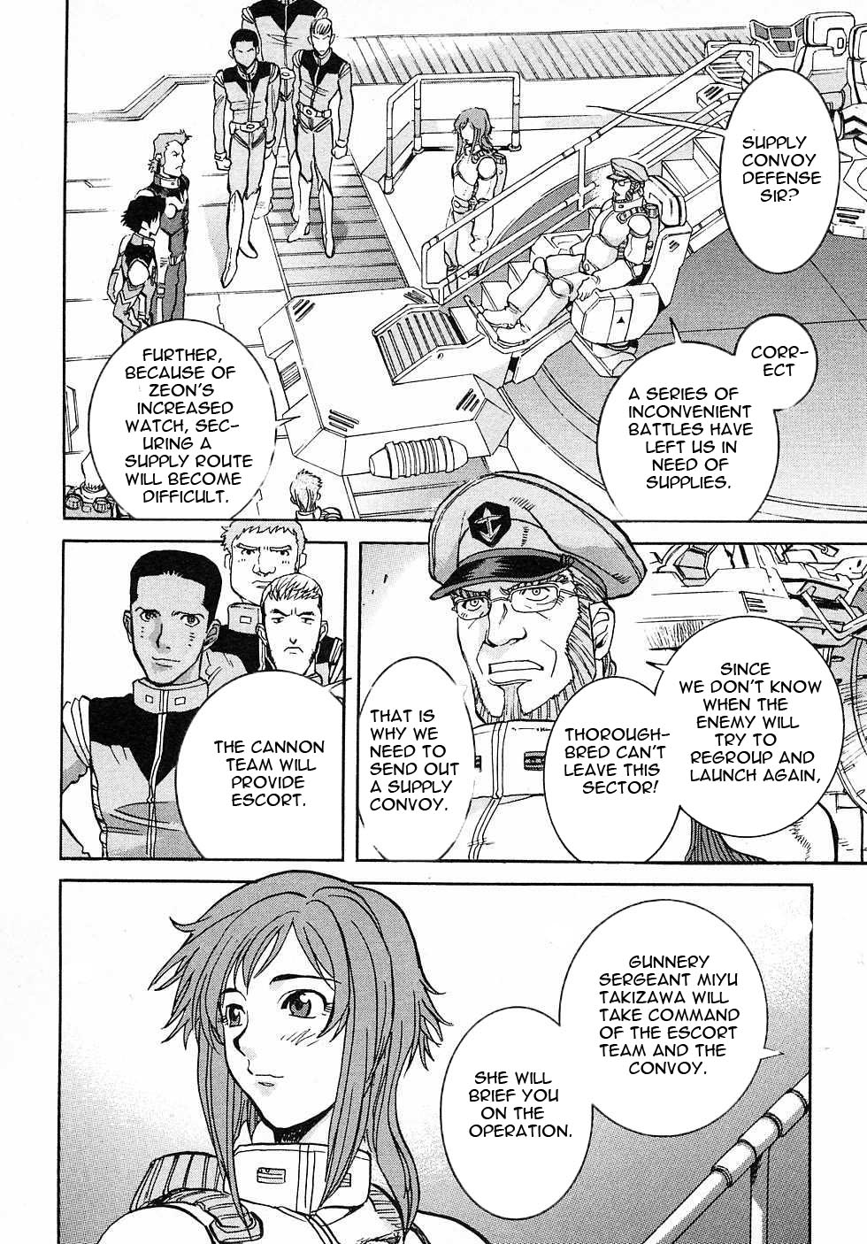 Kidou Senshi Gundam Gaiden - Sora, Senku no Hate ni... Chapter 4.2 page 6 - Chapter 4 v2 : OPERATION 4 - Lunar Surface