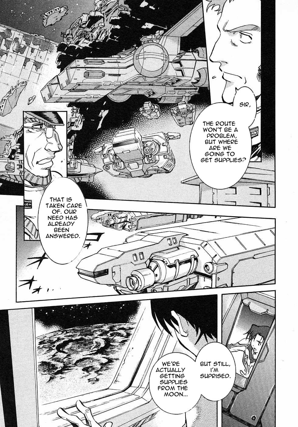 Kidou Senshi Gundam Gaiden - Sora, Senku no Hate ni... Chapter 4.2 page 7 - Chapter 4 v2 : OPERATION 4 - Lunar Surface