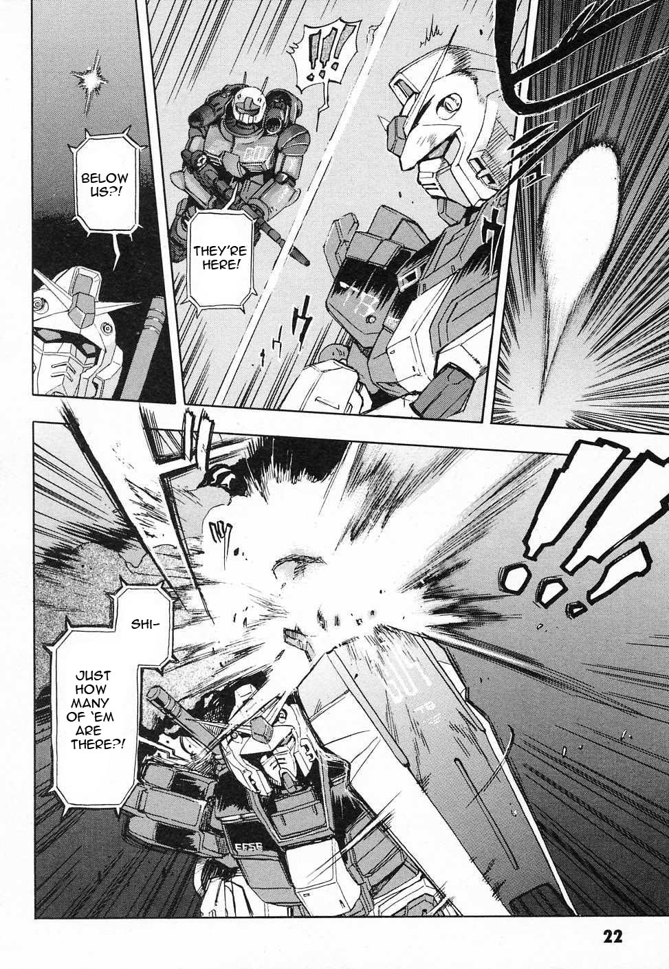 Kidou Senshi Gundam Gaiden - Sora, Senku no Hate ni... Chapter 5.2 page 25 - Chapter 5 v2 : OPERATION 5 - Light Explosion