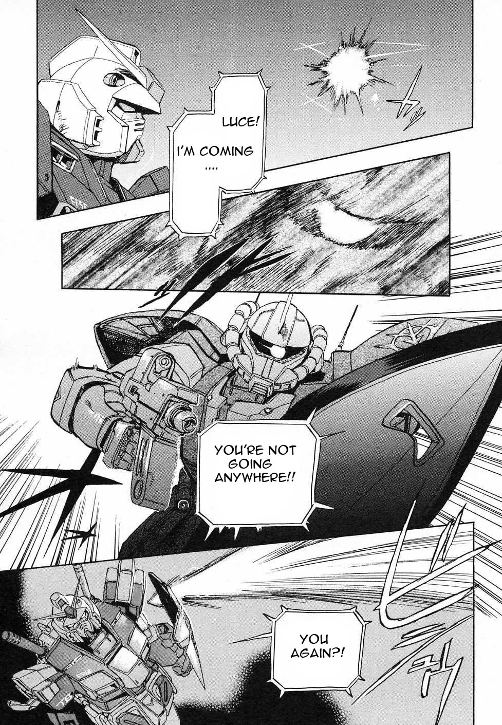 Kidou Senshi Gundam Gaiden - Sora, Senku no Hate ni... Chapter 5.2 page 26 - Chapter 5 v2 : OPERATION 5 - Light Explosion