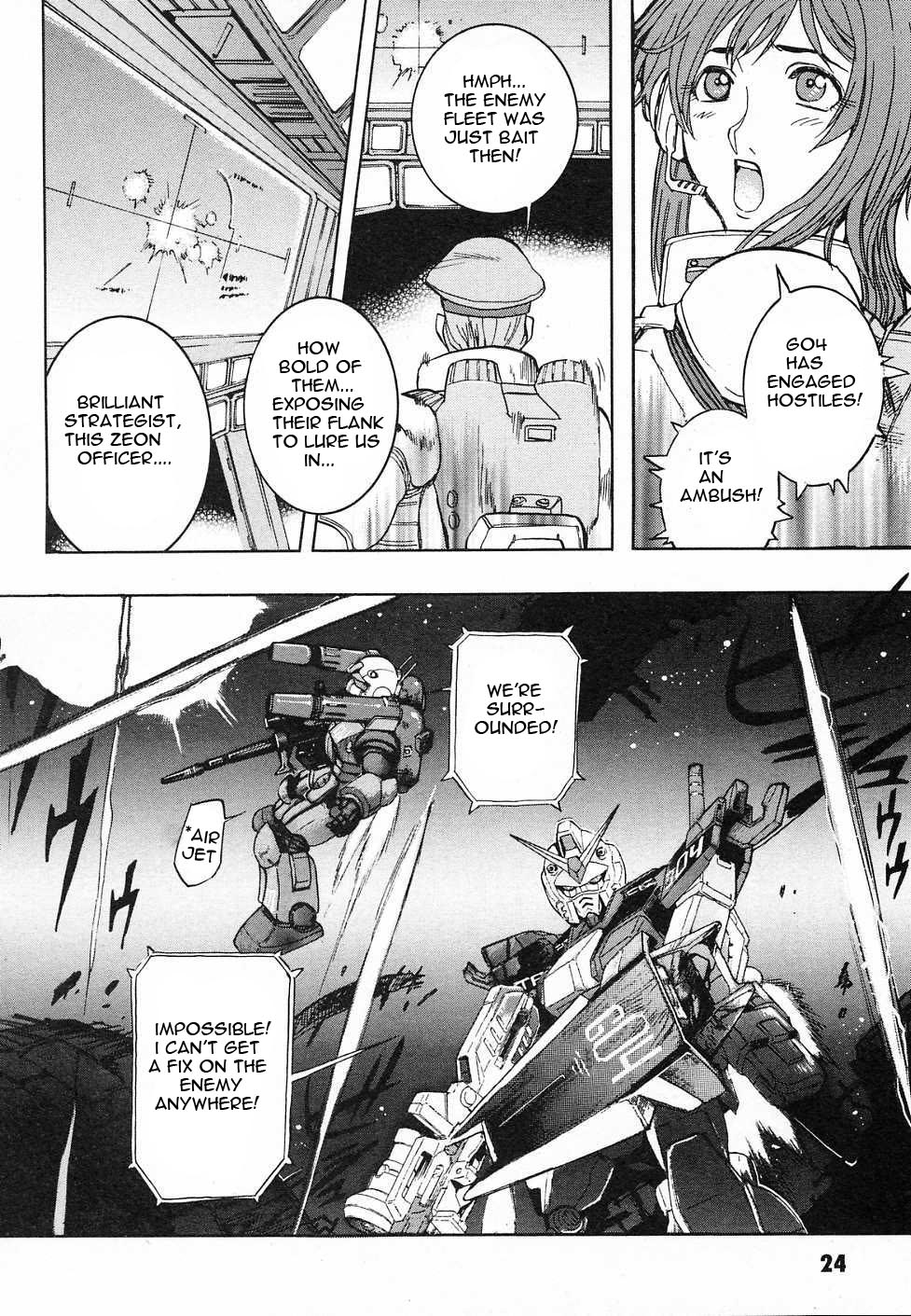 Kidou Senshi Gundam Gaiden - Sora, Senku no Hate ni... Chapter 5.2 page 27 - Chapter 5 v2 : OPERATION 5 - Light Explosion