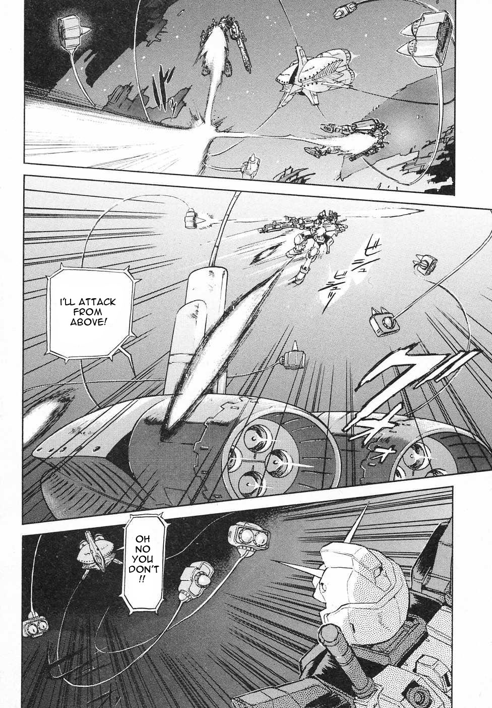 Kidou Senshi Gundam Gaiden - Sora, Senku no Hate ni... Chapter 5.2 page 33 - Chapter 5 v2 : OPERATION 5 - Light Explosion