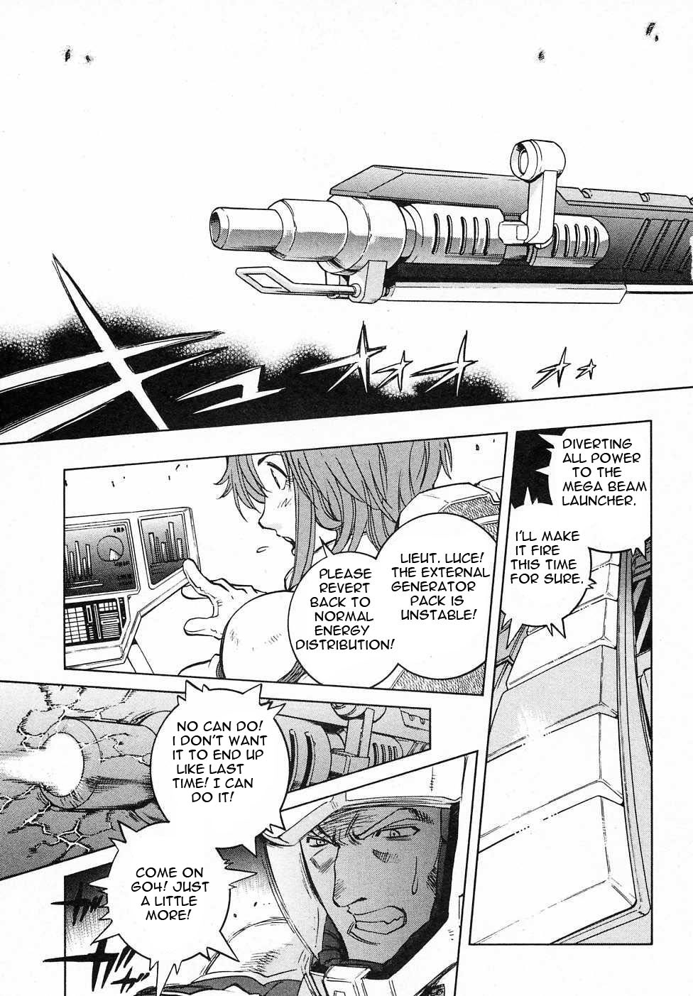 Kidou Senshi Gundam Gaiden - Sora, Senku no Hate ni... Chapter 5.2 page 40 - Chapter 5 v2 : OPERATION 5 - Light Explosion