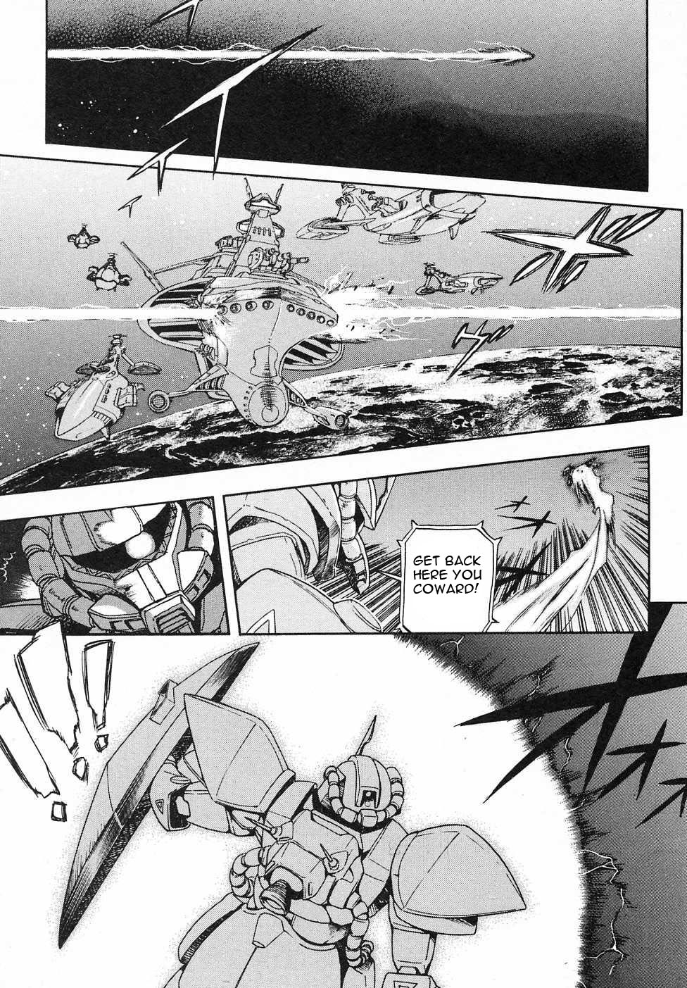 Kidou Senshi Gundam Gaiden - Sora, Senku no Hate ni... Chapter 5.2 page 42 - Chapter 5 v2 : OPERATION 5 - Light Explosion