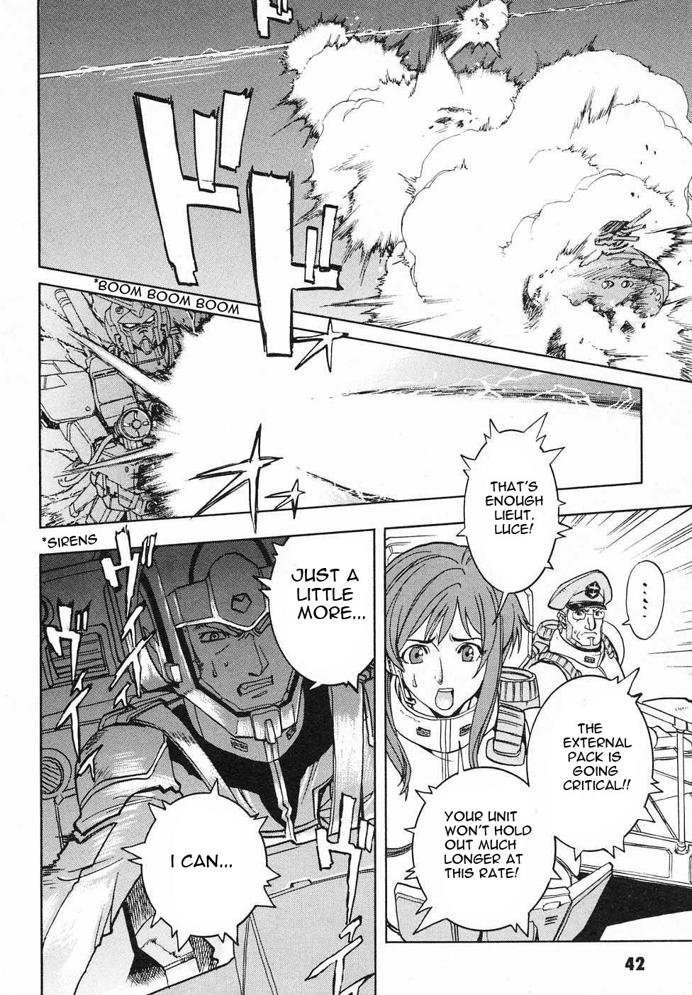 Kidou Senshi Gundam Gaiden - Sora, Senku no Hate ni... Chapter 5.2 page 45 - Chapter 5 v2 : OPERATION 5 - Light Explosion