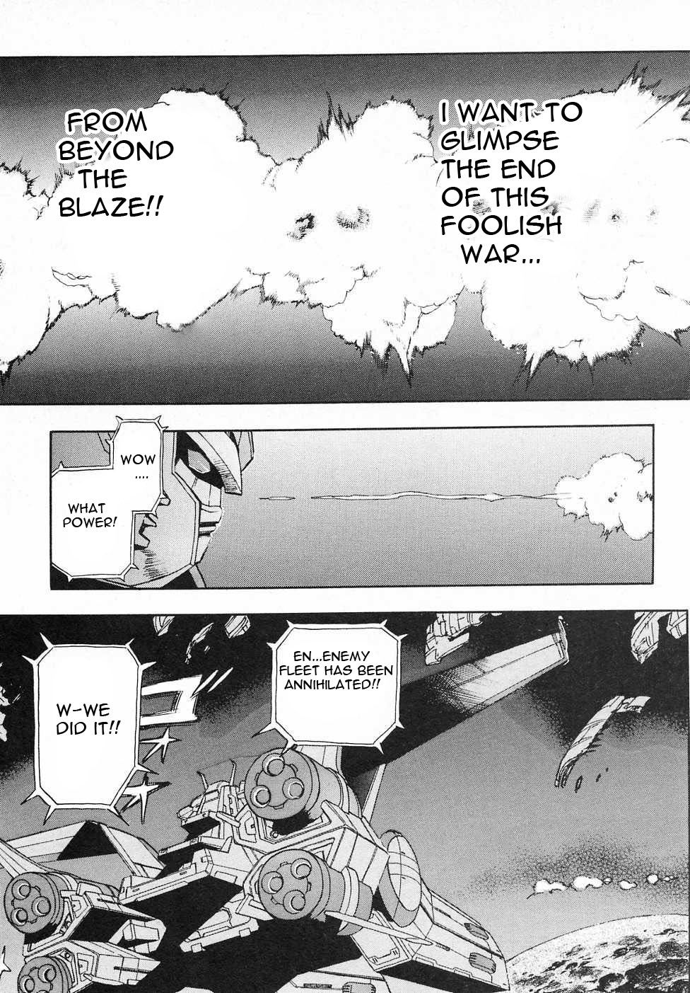 Kidou Senshi Gundam Gaiden - Sora, Senku no Hate ni... Chapter 5.2 page 46 - Chapter 5 v2 : OPERATION 5 - Light Explosion