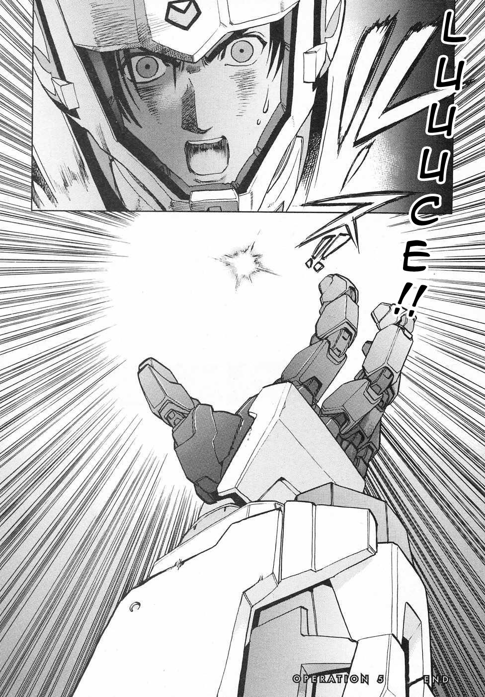 Kidou Senshi Gundam Gaiden - Sora, Senku no Hate ni... Chapter 5.2 page 49 - Chapter 5 v2 : OPERATION 5 - Light Explosion